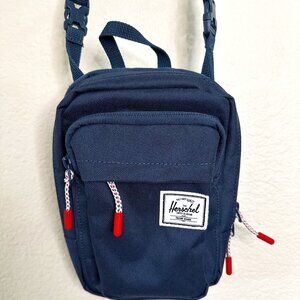 Hershel Supply Company Form Crossbody Handbag Navy Red Nautical Bag